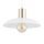 Hängeleuchte Weiß Gold Ø 30 cm H: max. 100 cm verstellbar E27