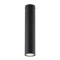 Plafonnier Noir Ø 6 cm H : 30 cm Métal GU10...