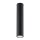 Deckenleuchte Schwarz Ø 6 cm H: 30 cm Metall GU10 Aufputz