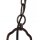 Kronleuchter Bronze Beige 3-flammig B:40,6 cm E27 Glas
