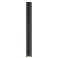 Deckenleuchte Schwarz B: 6 cm 60 cm hoch Metall GU10 Aufputz