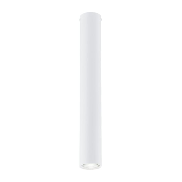 Deckenleuchte Metall D: 6 cm H: 45 cm Weiß GU10 Aufputz