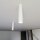 Spot Metall rund D: 6 cm H: 30 cm Aufputz Weiß GU10 Modern