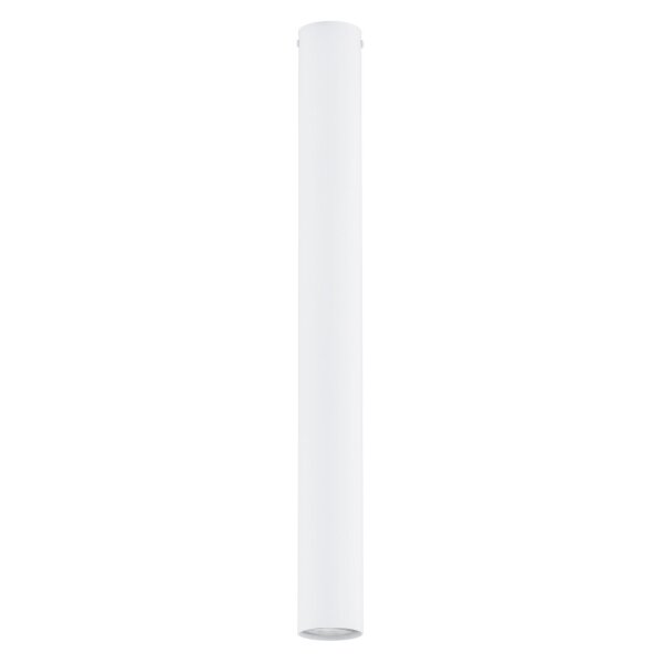 Aufputz Spot Lampe schmal Ø 6 cm H: 60 cm Metall Weiß GU10