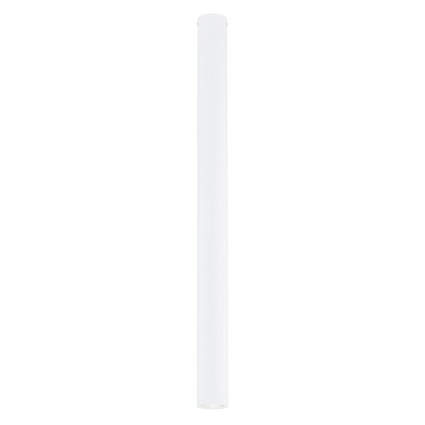 Spot de plafond métal XXL hauteur 80 cm l : 6 cm apparent blanc GU10