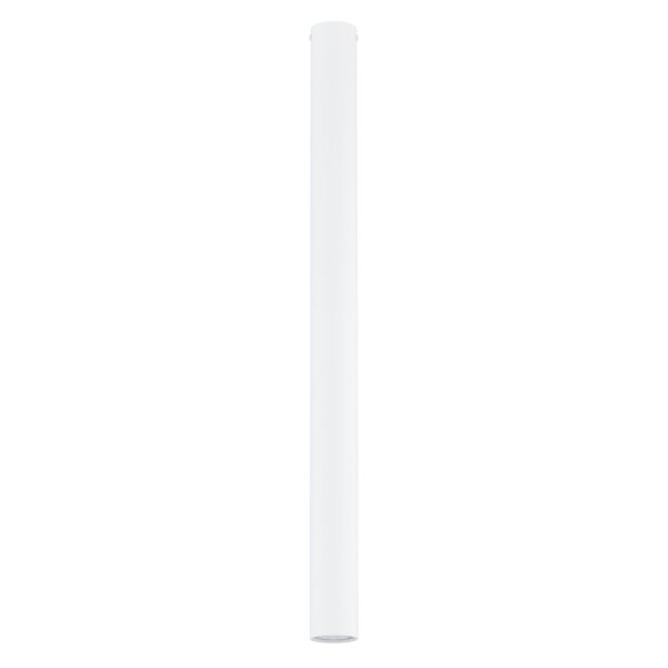 Spot de plafond métal XXL hauteur 80 cm l : 6 cm apparent blanc GU10