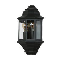 Applique Extérieur IP44 Verre Alu H : 43 cm 2x E27...