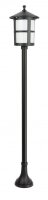 Lampe dextérieur rustique KINGFISHER aluminium noir