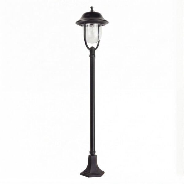 Lampe dallée 167cm Rustique E27 IP43 Noir