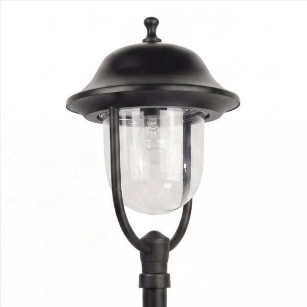 Lampe dallée 167cm Rustique E27 IP43 Noir
