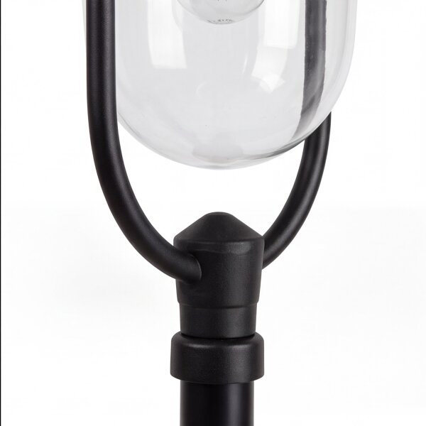 Lampe dallée 167cm Rustique E27 IP43 Noir