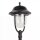 Lampe dallée 167cm Rustique E27 IP43 Noir