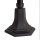 Lampe dallée 167cm Rustique E27 IP43 Noir