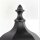Lampe dallée noire 114cm Rustique Aluminium Verre