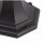 Lampe dallée rustique DILSEN Noir 106cm IP43