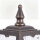 Lampe de chemin rustique 160cm IP43 aluminium verre