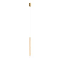 Suspension Ø 2,5 cm G9 en or mat cylindre...