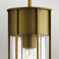 Lampe à suspendre extérieure IP44 en laiton...