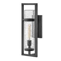 Außenleuchte Wand IP44 H: 51 cm E27 Schwarz Vintage