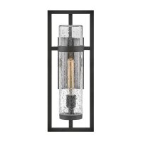 Außenleuchte Wand IP44 H: 51 cm E27 Schwarz Vintage
