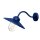 Lampe dextérieur bleu acier inoxydable verre E27 IP44 mur KARISE
