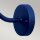 Lampe dextérieur bleu acier inoxydable verre E27 IP44 mur KARISE