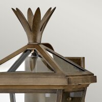 Lampe dextérieur murale IP44 E27 Vintage en bronze...