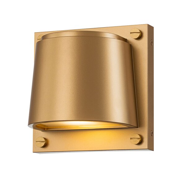 Lampe dextérieur IP44 en laiton antique GU10 LED 3000 K Downlight