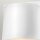 Luminaire extérieur blanc avec LED GU10 3000 K IP44 Downlight