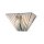Wandleuchte Glas Metall Tiffany Stil B: 30,5 cm 2x E14