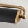 Bilderleuchte Schwarz Messing Antik verstellbar 70 cm PAIGE