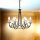 Kronleuchter GOTICA 5 in Gold 6xE14 kürzbar Lampe