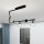 Deckenleuchte Metall Glas L: 83 cm H: 55 cm Schwarz 5x E14