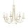 Kronleuchter GOTICA 5 Creme 6xE14 k&uuml;rzbar Lampe