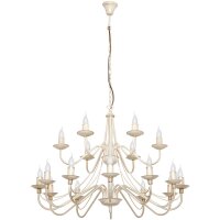 Opulenter Kronleuchter Lüster Metall Esszimmer