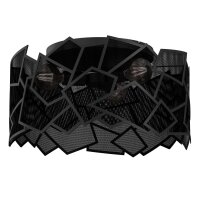 Applique d&eacute;corative M&eacute;tal Noir L:49,5 cm...