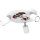 Kinderzimmerlampe Wei&szlig; &Oslash; 30 cm schwenkbar GU10 Metall