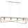 Industrial Hängelampe Metall Beige Gold E27 100 cm XXL
