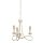 Lustre GOTICA 6 Crème 3xE14 à raccourcir Lampe rustique