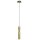 Elegante Pendelleuchte Metall rund GU10 L:12 cm in Gold