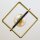 Moderne Pendelleuchte Metall Glas in Bernstein G9 Kugel