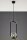 Suspension Moderne Métal Verre G9 L:40 cm Boule