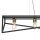 Lange Pendelleuchte Schwarz Gold E27 100 cm Industrial