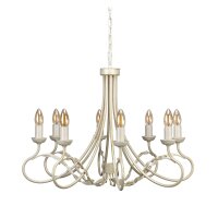 Kronleuchter GOTICA 6 Creme Ø70cm kürzbar Lampe