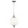 H&auml;ngelampe LORIN in Silber &Oslash;30cm k&uuml;rzbar Leuchte