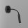 Wandspot Metall G9 akzentuiert T:35 cm Flexarm Schwarz