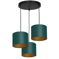 Lampe &agrave; suspendre p&eacute;trole or tissu...