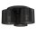 Schwarze Deckenlampe Metall &Oslash;45 cm rund E27 3-flmg Loft