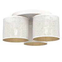 Deckenlampe Metall Ø45 cm rund E27 Loft in...