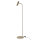 Stehlampe Metall GU10 verstellbar 159 cm in Beige Gold